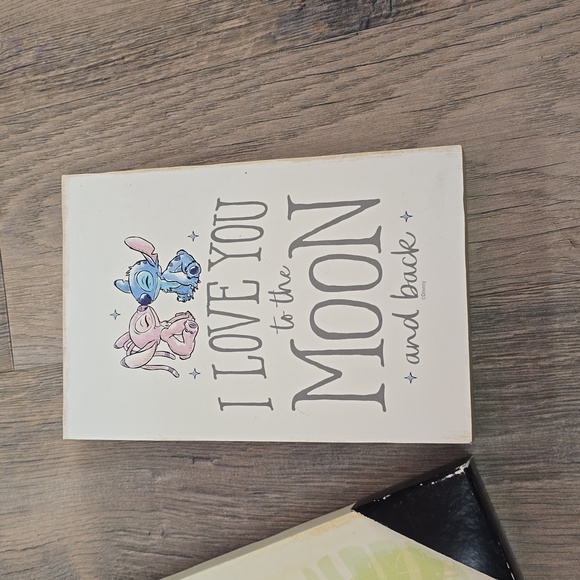 Stitch Canvas Art and Moon Quote Decor - Picture 3 of 7